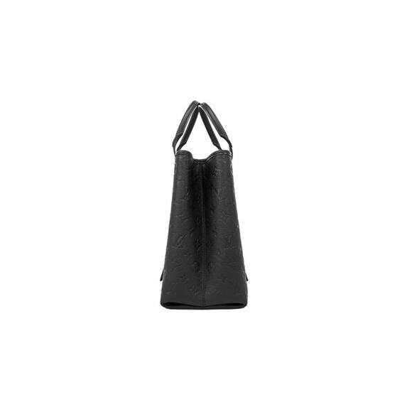 LOUIS VUITTON Black Empreinte Babylon MM Tote Bag C-A32635 - Picture 3 of 10